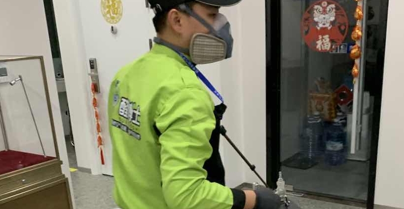 玉州招商银行除甲醛现场